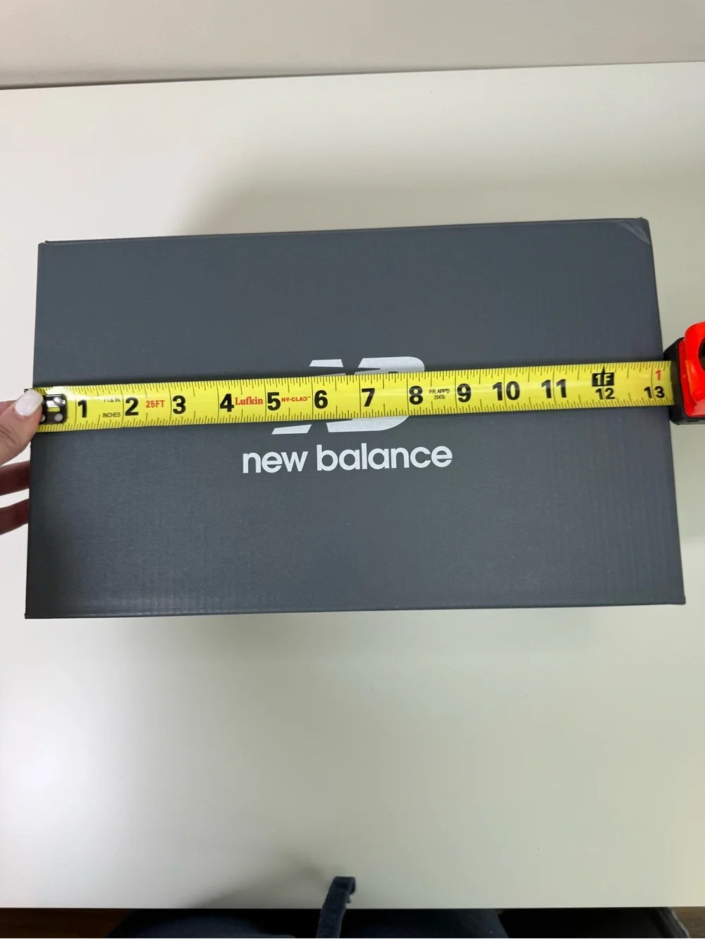 New Balance Empty 9060 Shoe Box Gray Storage Display Gift Box